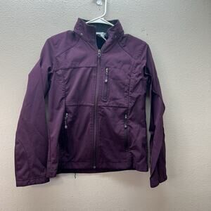 Fjall Womens Minimalist Fitted Soft Shell Outdoors Full Zip Jacket XS Utility